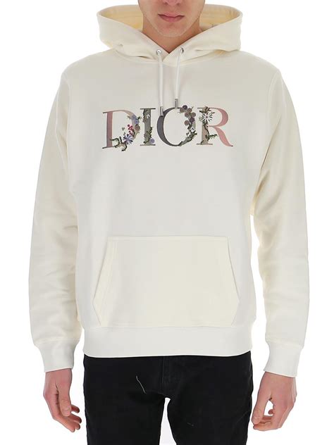 dior sweatshirt mens white|christian dior hoodie men's.